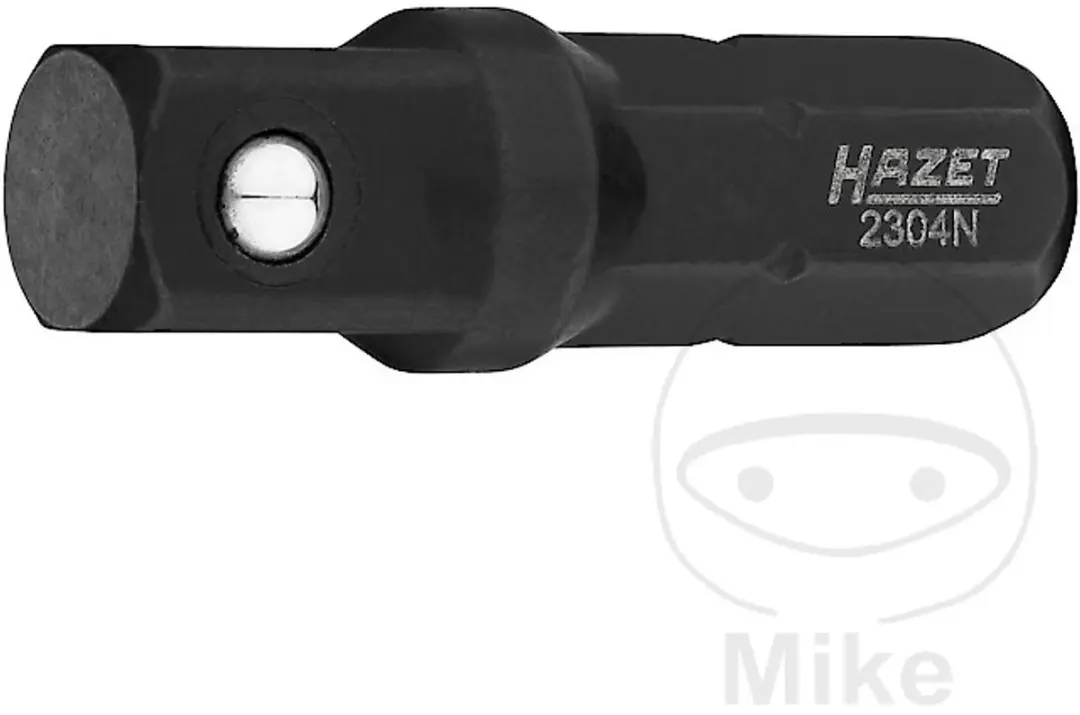 Hazet Bitadapter 1/4" naar 1/4" - Zwart