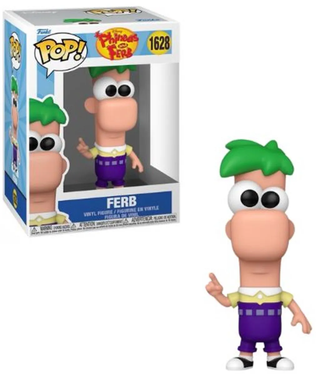 Funko Pop! Disney Phineas and Ferb Ferb #1628 - Multicolor