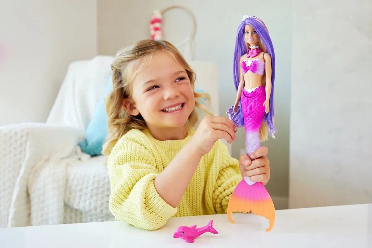 Barbie Zeemeermin Pop 0194735183630 - Blauw