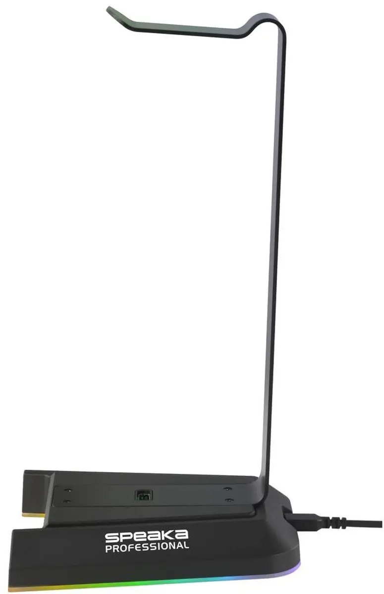 SpeaKa Professional SP-HPS-320 Koptelefoonstandaard - Zwart