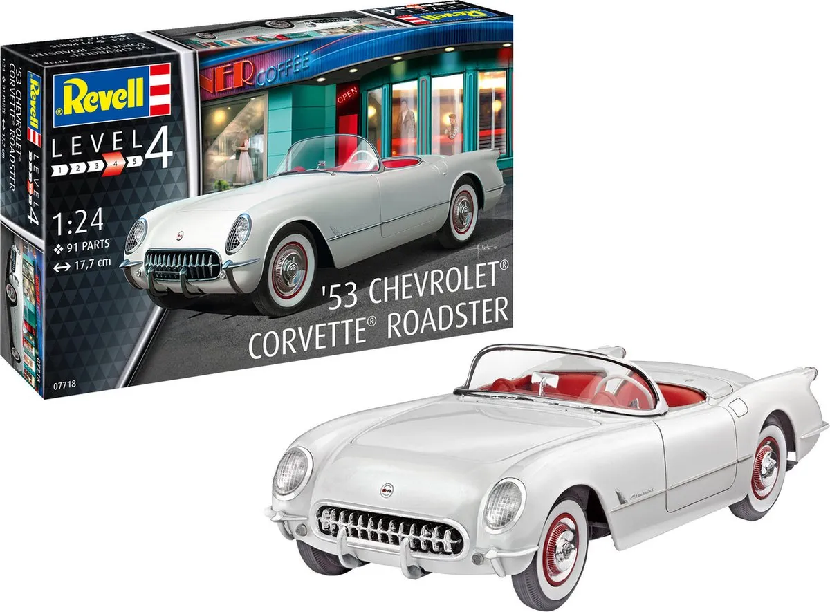Revell 67718 1953 Chevrolet Corvette Roadster Modelbouwpakket