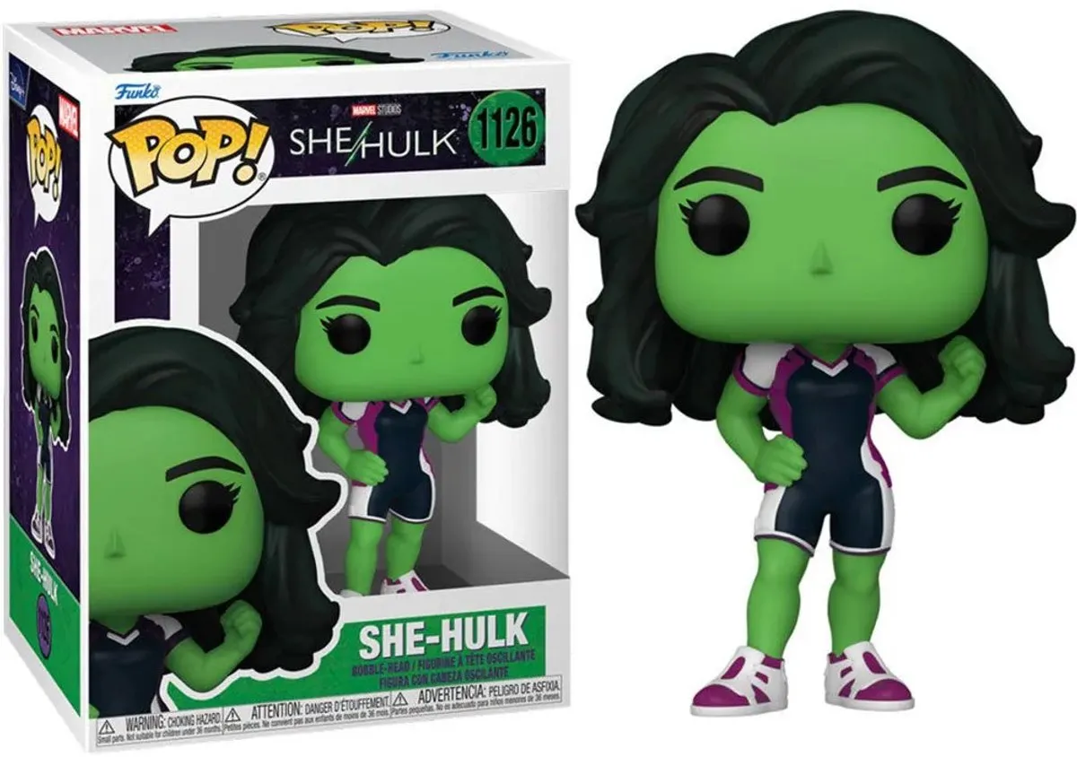 Funko POP! Marvel She-Hulk 64196 Verzamelfiguur - 9 cm - Multicolours - afbeelding 6 van 6
