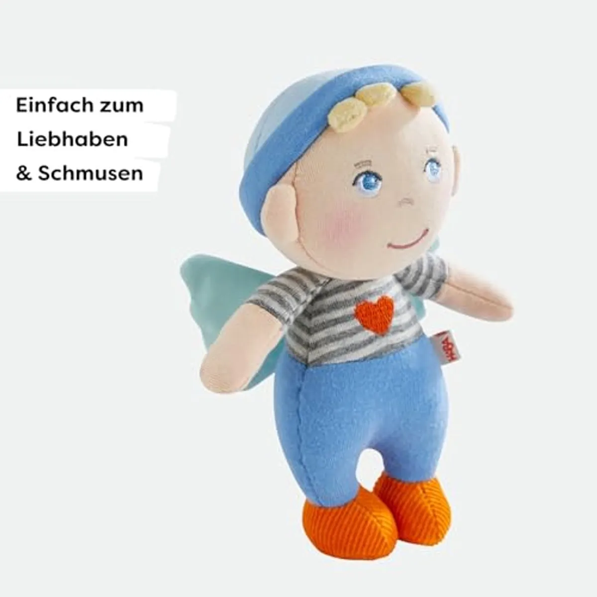 Haba Beschermengeltje Mats Knuffelpop 15cm - Multicolor
