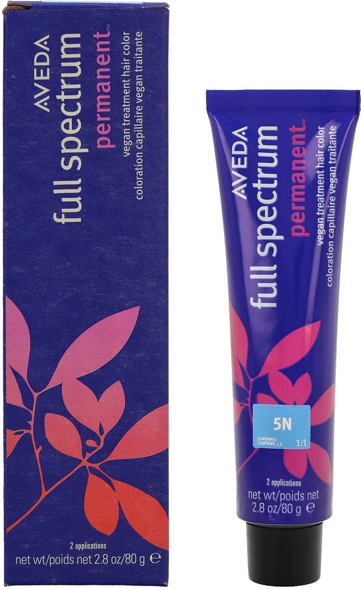 Aveda Full Spectrum Permanent Vegan Haarverf 5N 80ml