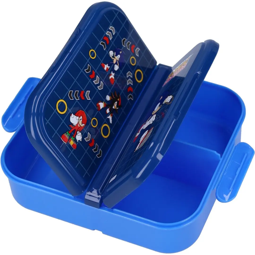Sonic Eat Yum Repeat Lunchbox - Blauw