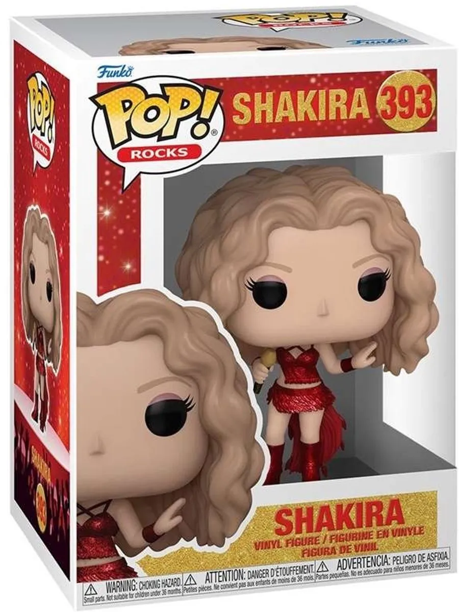 Funko Pop Rocks Shakira Super Bowl #393