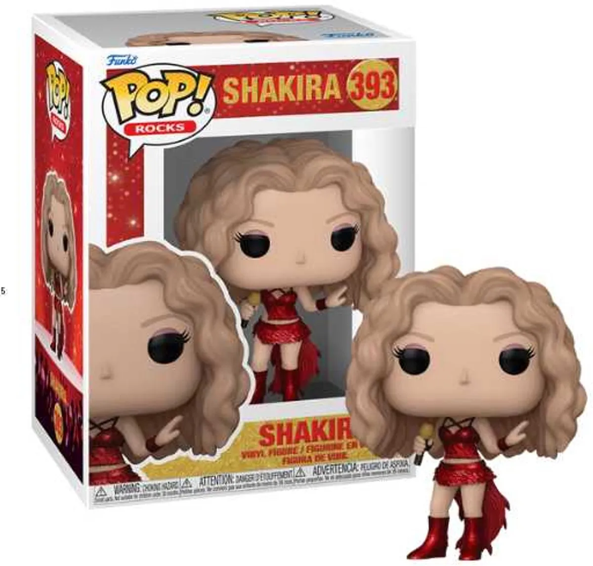 Funko Pop Rocks Shakira Super Bowl #393 - Multi