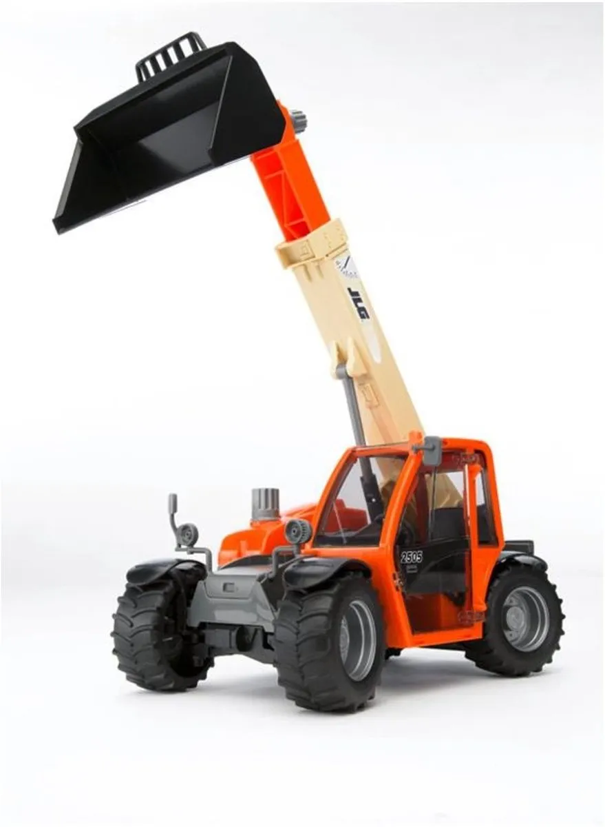 Bruder 02140 Telescooplader - Oranje