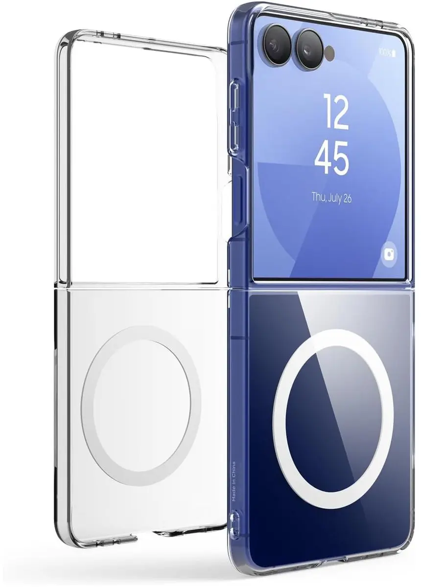 Selected Hoesje Samsung Galaxy Z Flip 7 MagSafe Transparant