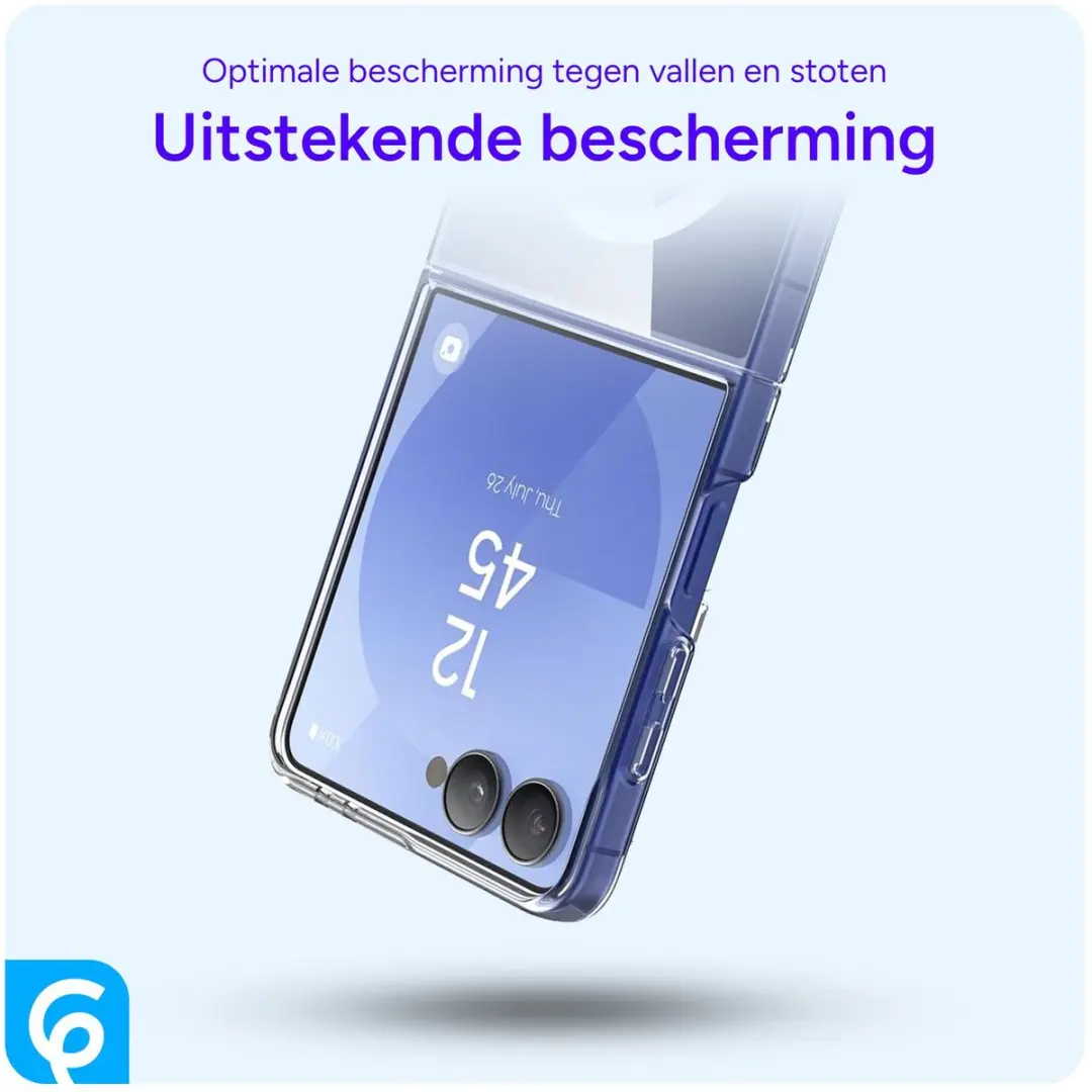 Selected Hoesje Samsung Galaxy Z Flip 7 MagSafe Transparant
