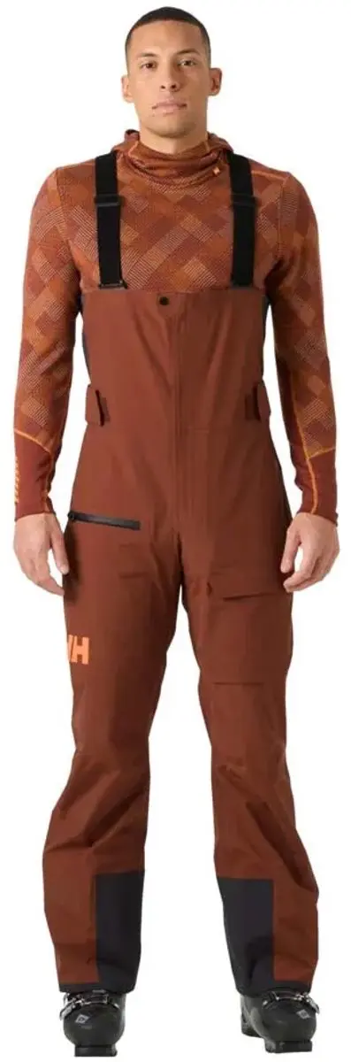 Helly Hansen Sogn Bib Shell 2.0 Broek - S - Bruin