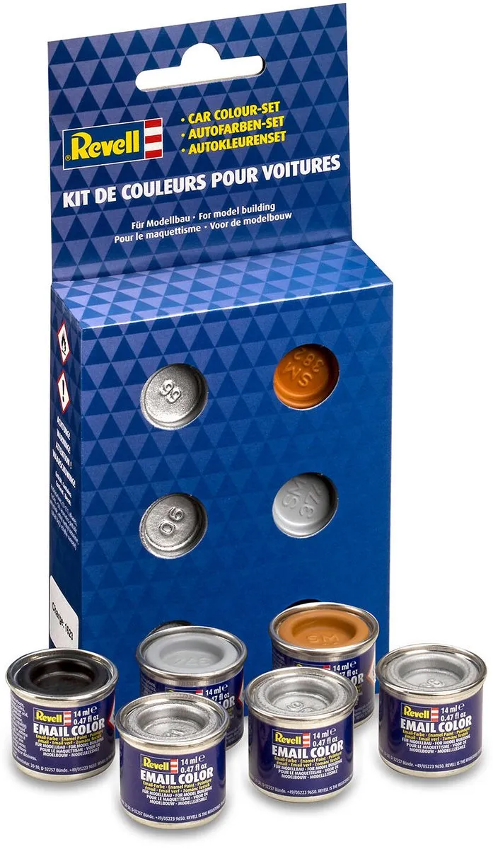 Revell 32344 Enamel Verfset - 6 Kleuren 14ml