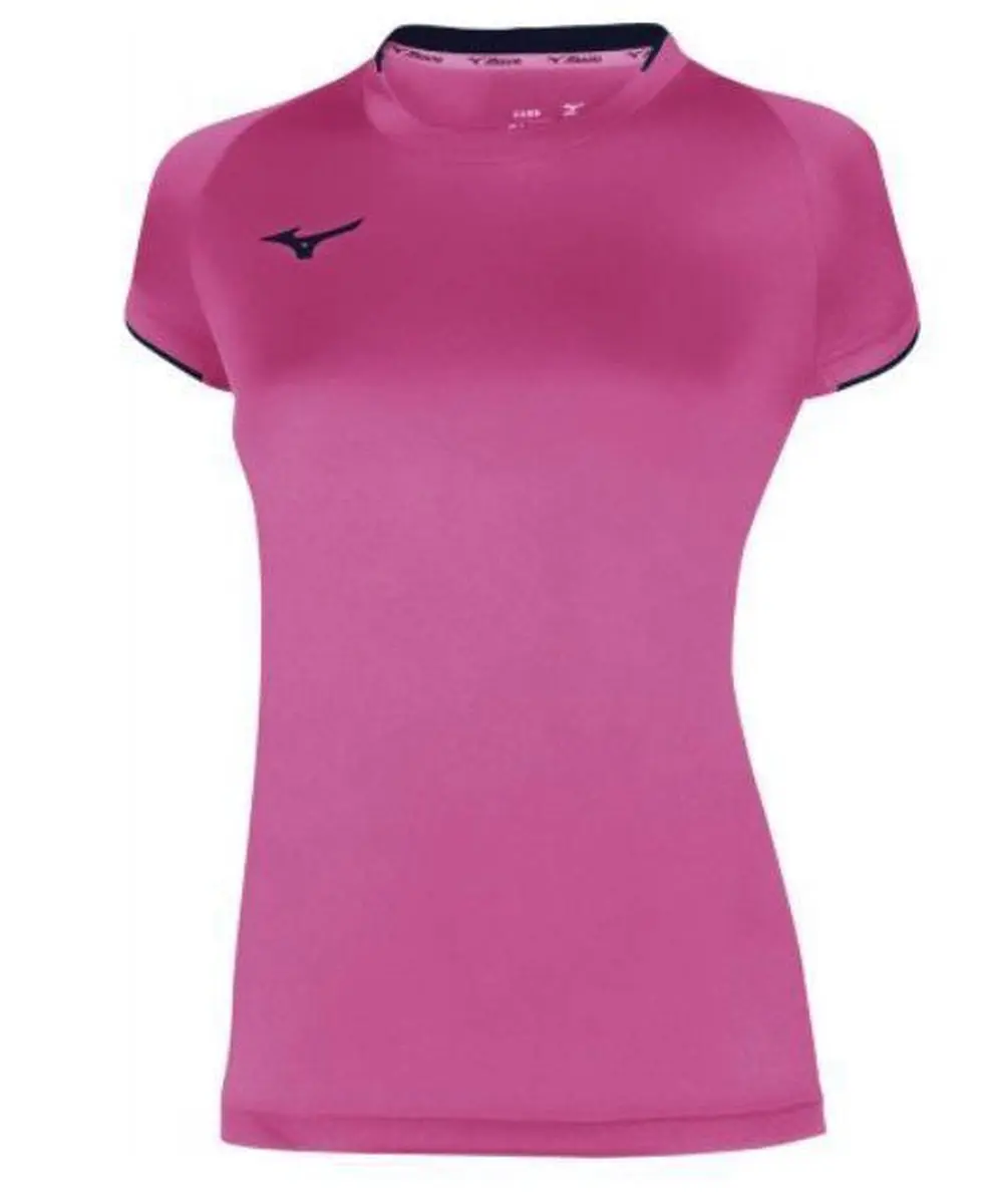 Mizuno Core Shirt Dames - M - Geel