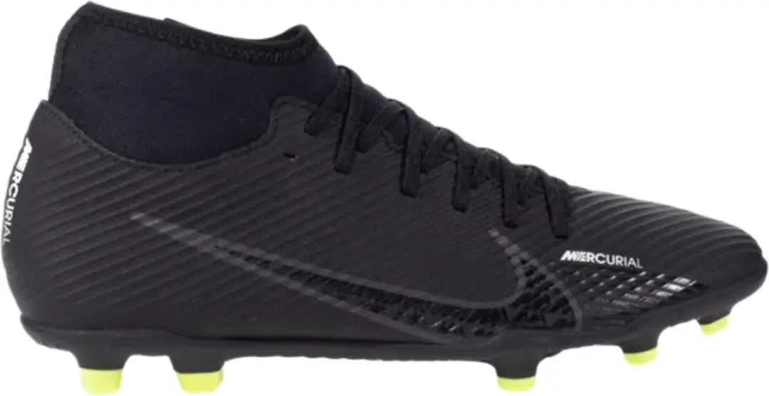 Nike Mercurial Superfly 9 FG/MG - Maat 41 - Zwart-geel