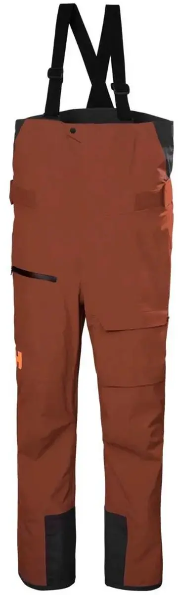 Helly Hansen Sogn Bib Shell 2.0 Broek - Bruin - XL