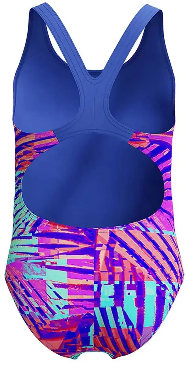 Speedo Digital Allover Splashback Zwemkleding - Meisjes 15/18 - Cobalt Pop