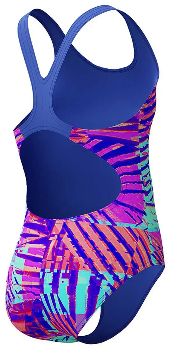 Speedo Digital Allover Splashback Zwemkleding - Meisjes 15/18 - Cobalt Pop