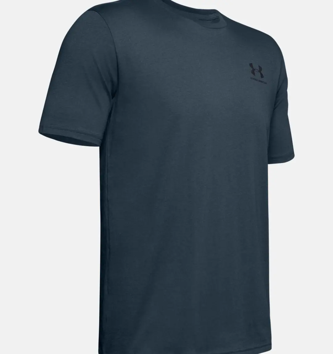 Under Armour Sportstyle Left Chest Logo Sportshirt M - Donkerblauw