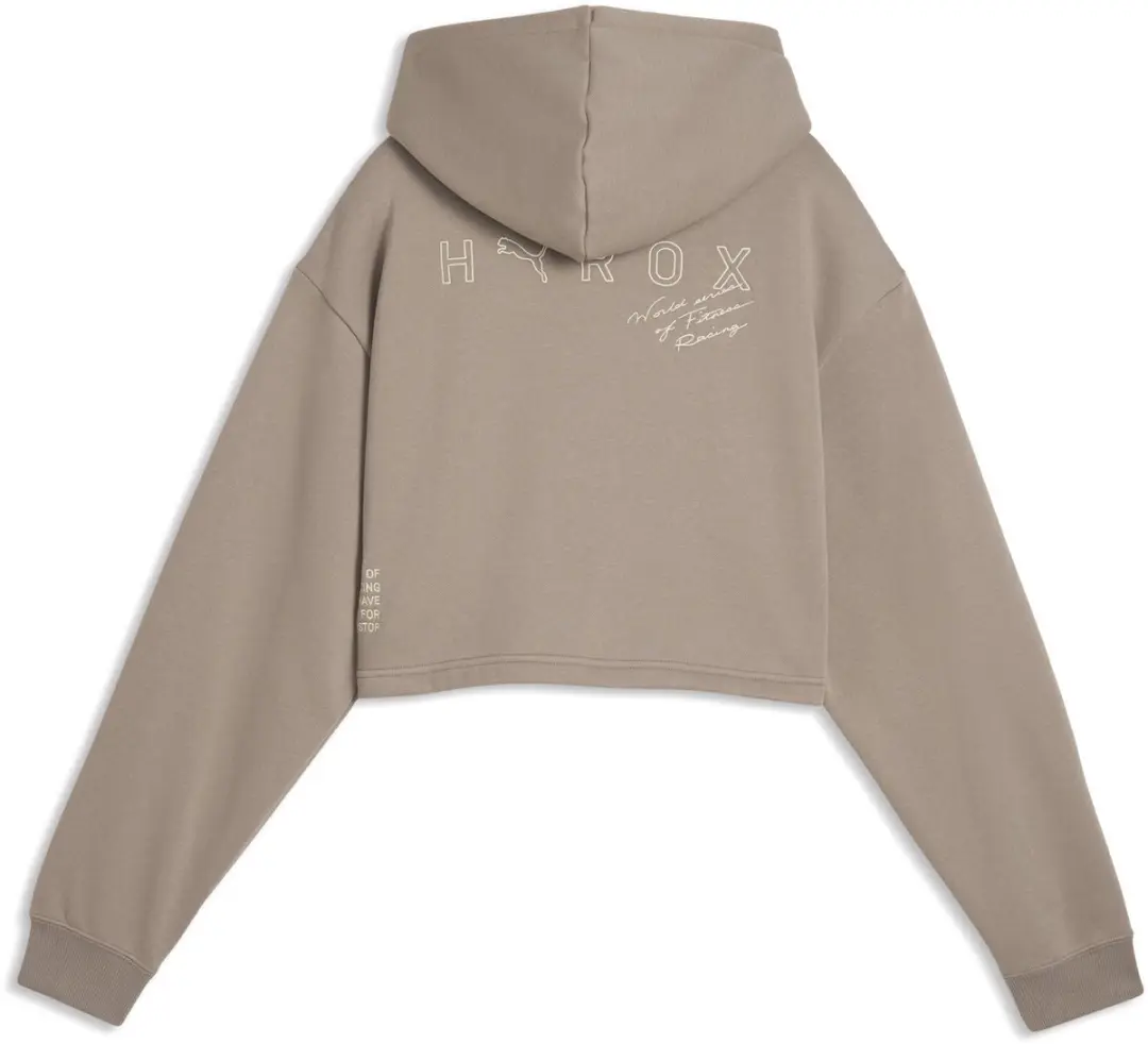 PUMA x HYROX Heavyweight Hoodie - Mouse Gray