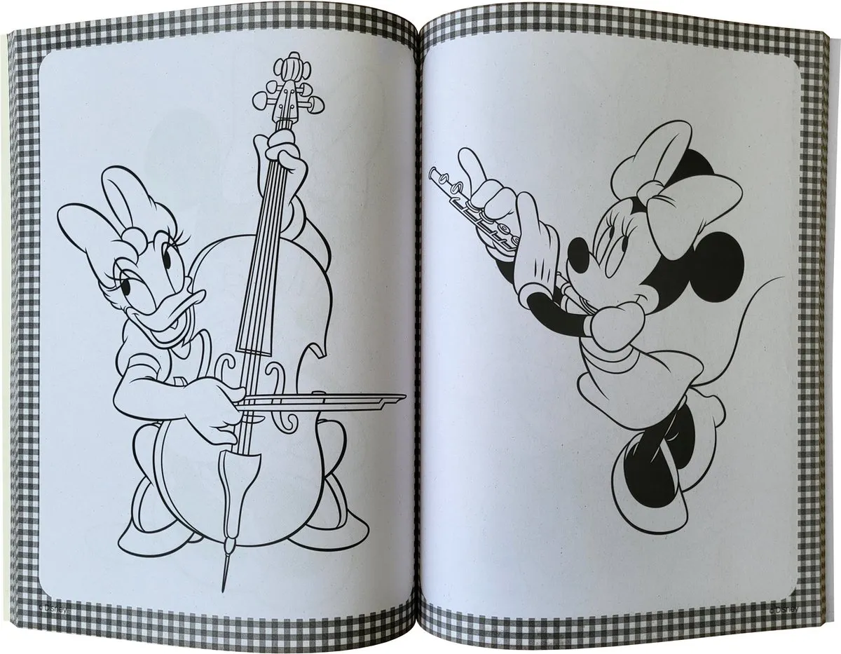 Disney Minnie Kleurboek 120 Pg + Stickers - Rood