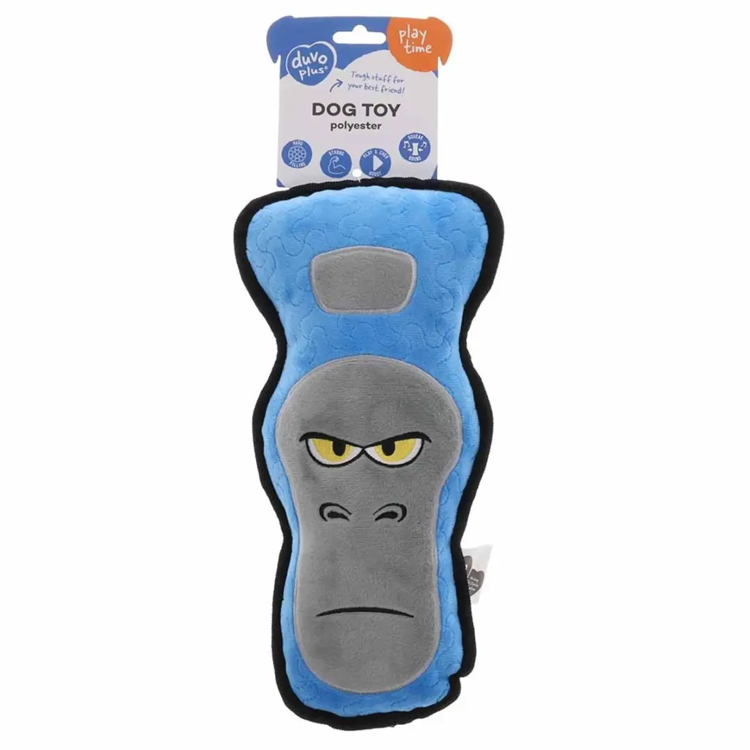 Duvo+ Boze Gorilla Stevig Hondenspeeltje