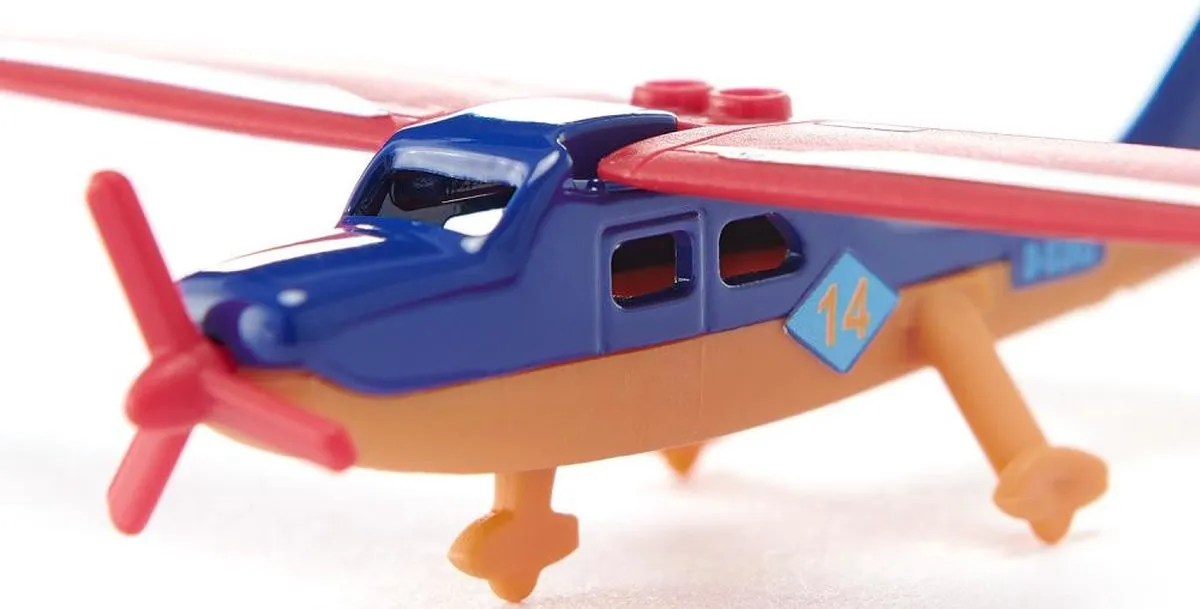 SIKU Sportvliegtuig 1:87 Blauw (1101) - afbeelding 6 van 6