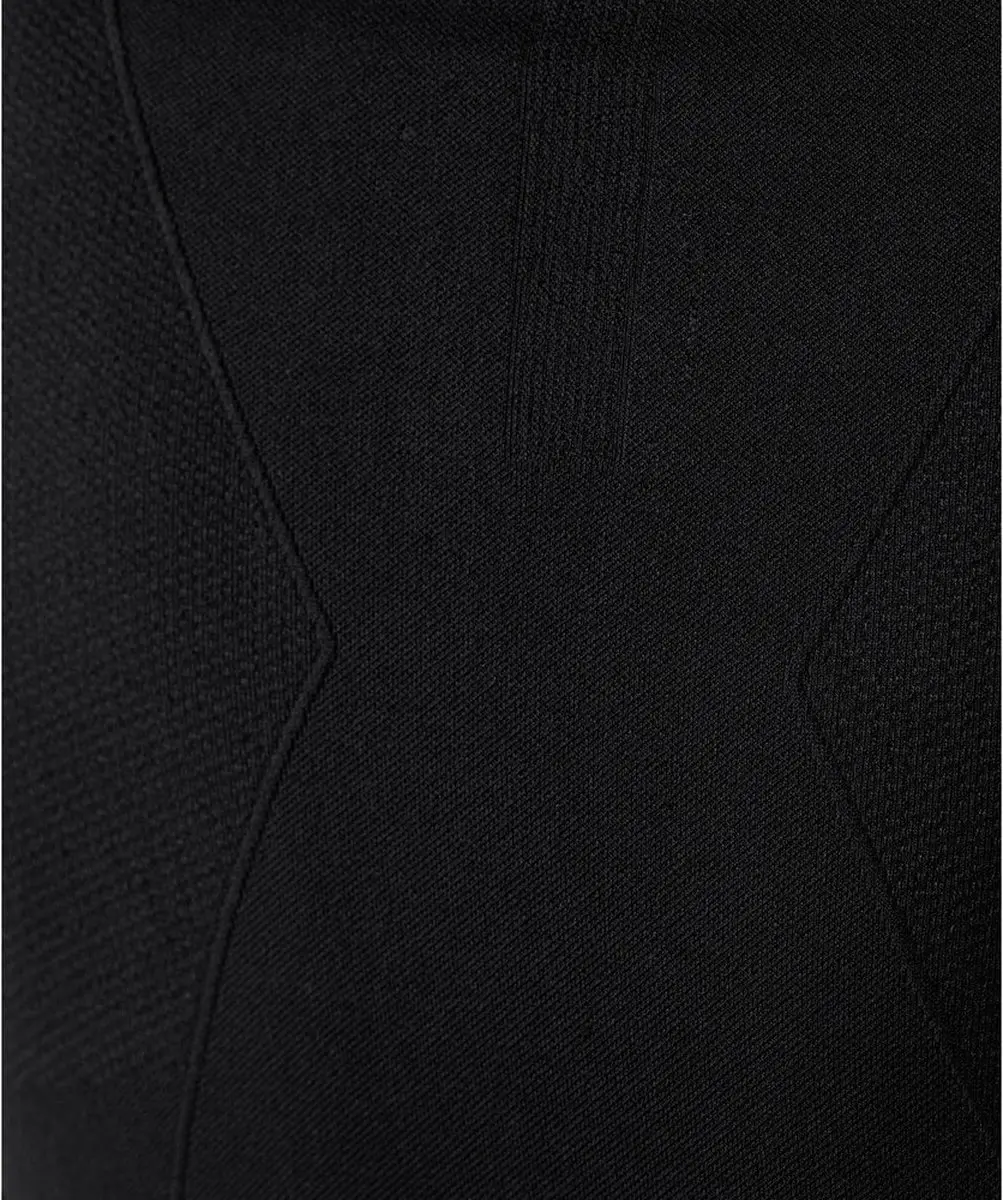 Falke Maximum Warm Round Neck Dames Shirt - L - Zwart