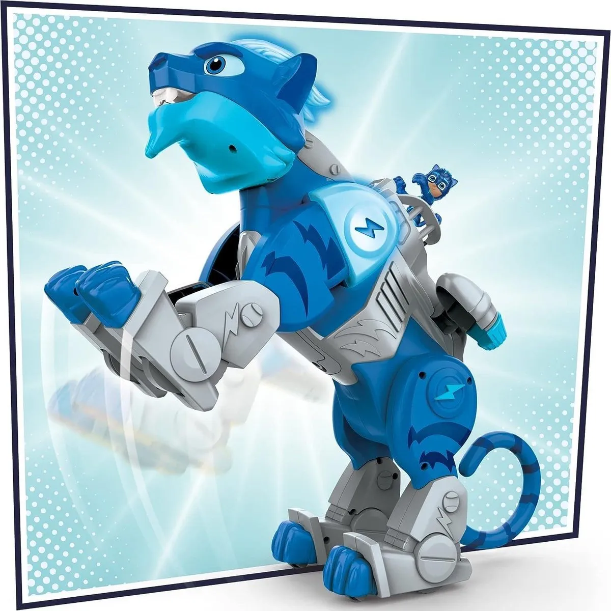 Hasbro PJ Masks Animal Power Cat - Motorisch Voertuig F5202 - Blauw/Zwart/Wit