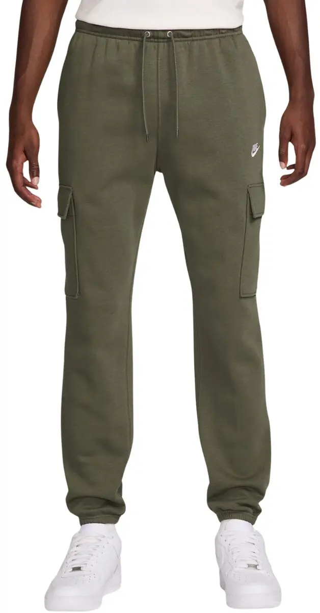 Nike Club Heren Joggingbroek - Maat M - Groen - afbeelding 2 van 2