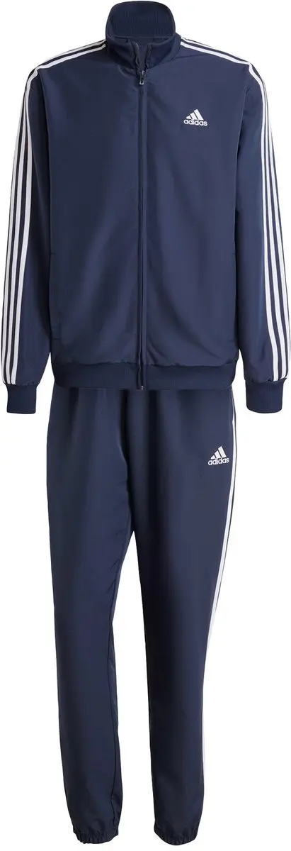 Adidas 3-Stripes Woven Trainingspak IY6656 - Blauw XXL