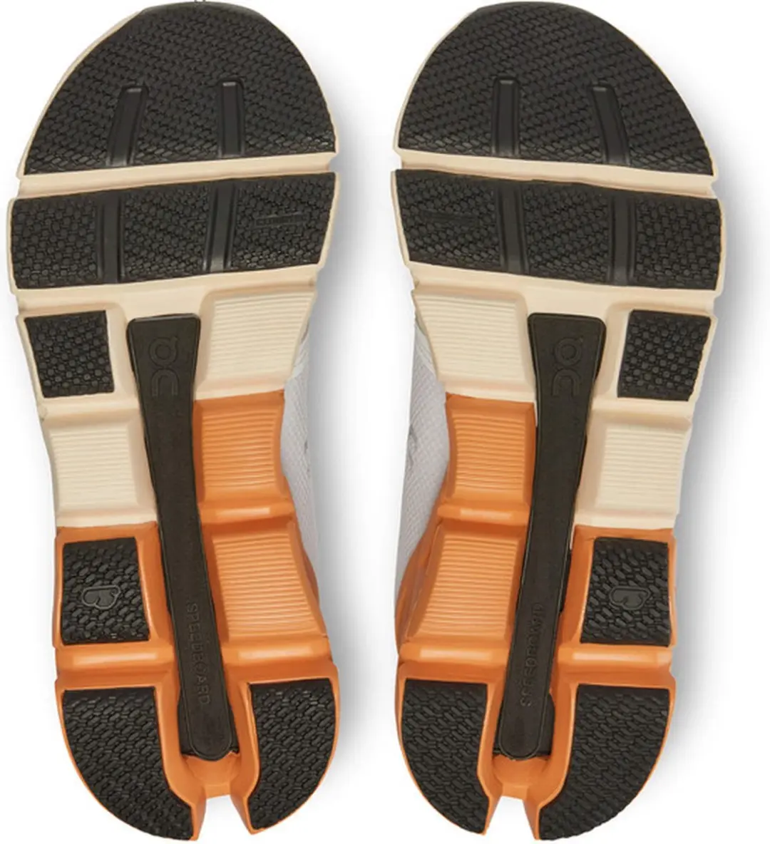ON Cloudflyer 4 Dames Sportschoenen - Weg - wit/rood
