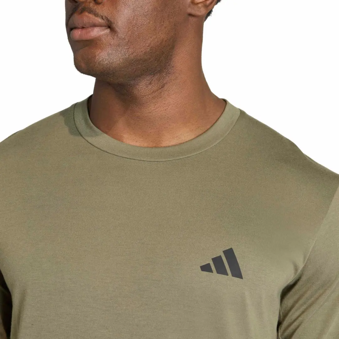 adidas Essentials Shirt Heren S - Olijfgroen