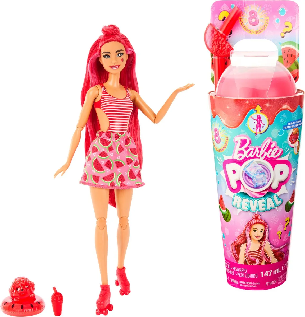 Barbie Pop! Reveal Watermeloensap