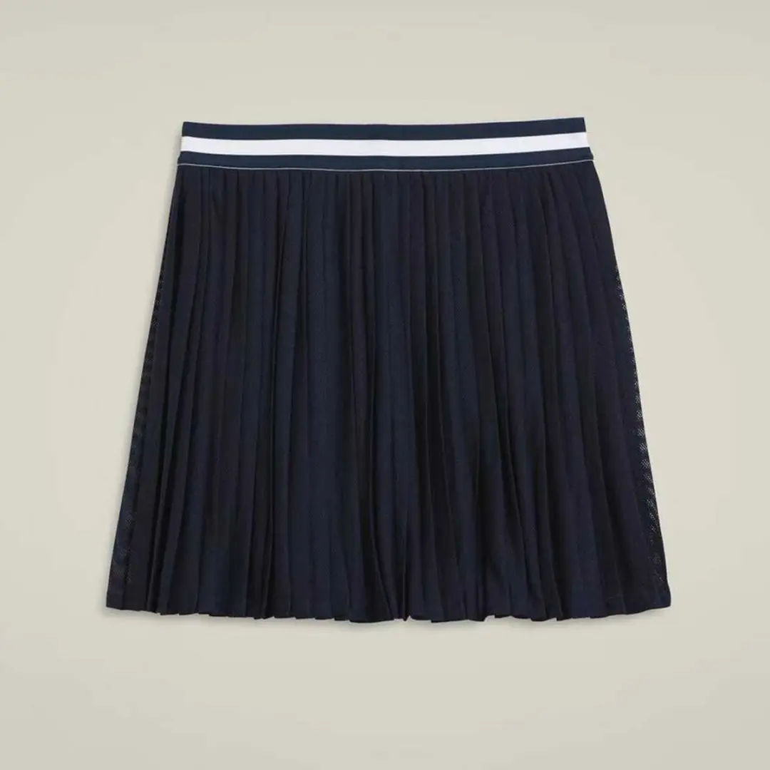 Wilson Team Pleated Rok - L - Classic Navy