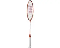 Wilson Tour 30 Junior Badmintonracket - Rood