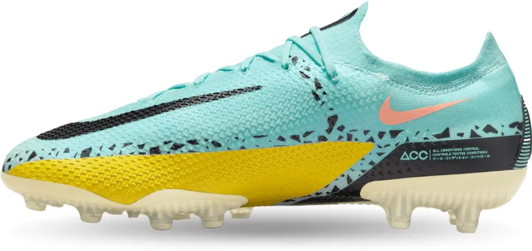 Nike Phantom GT Elite AG-PRO Voetbalschoenen 47.5 - Blauw/Geel