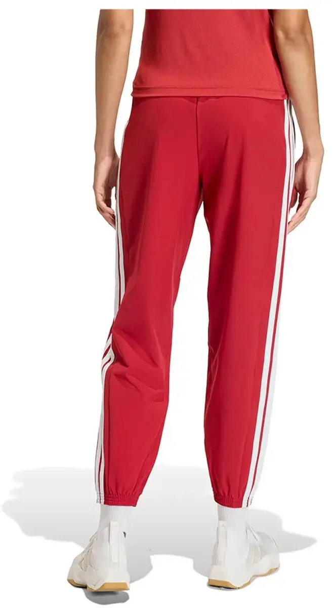 adidas Train Essentials 3 Stripes Joggers - Rood L
