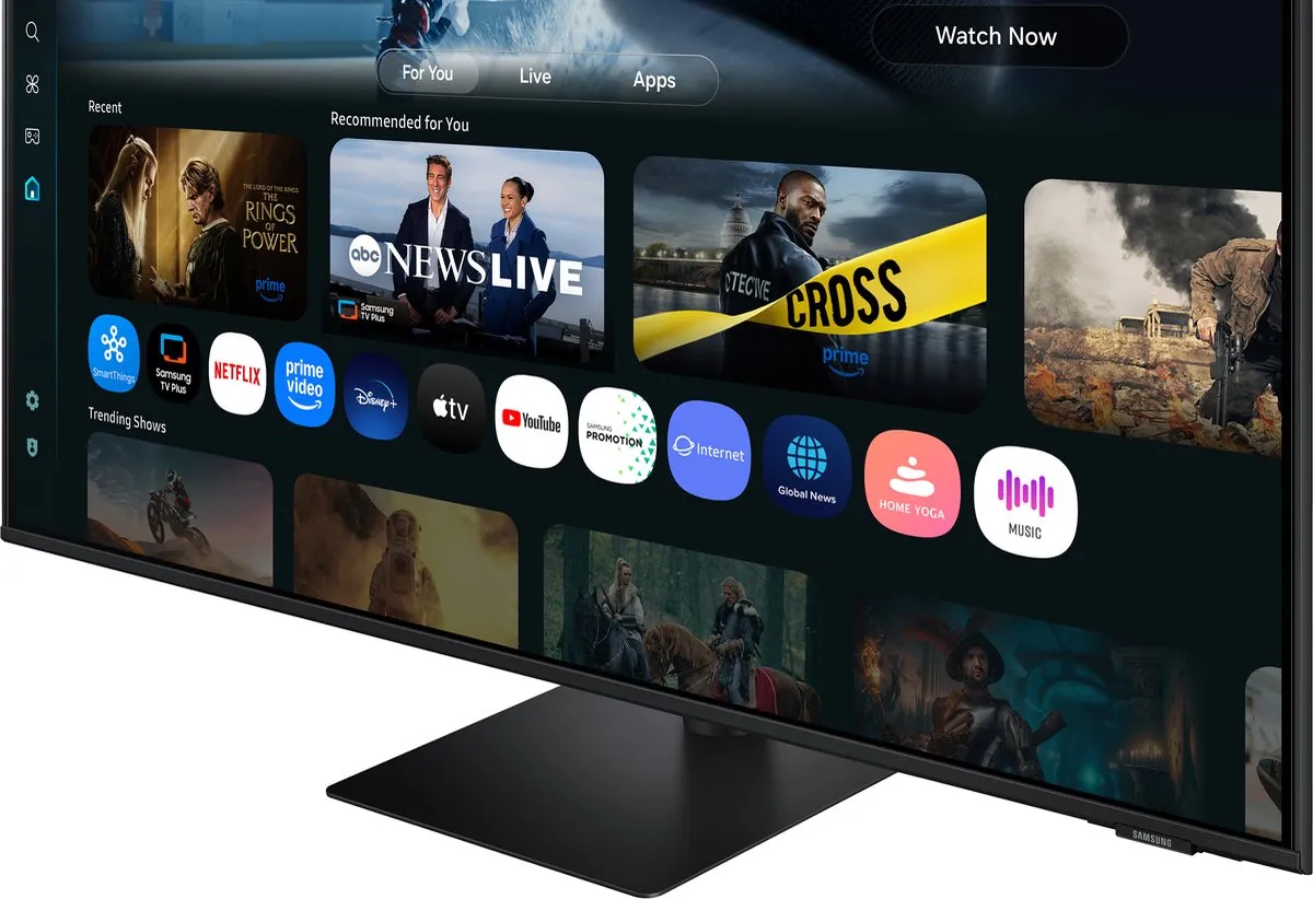 Samsung M70F LS43FM702UUXEN 4K Smart Monitor 43 inch - Zwart