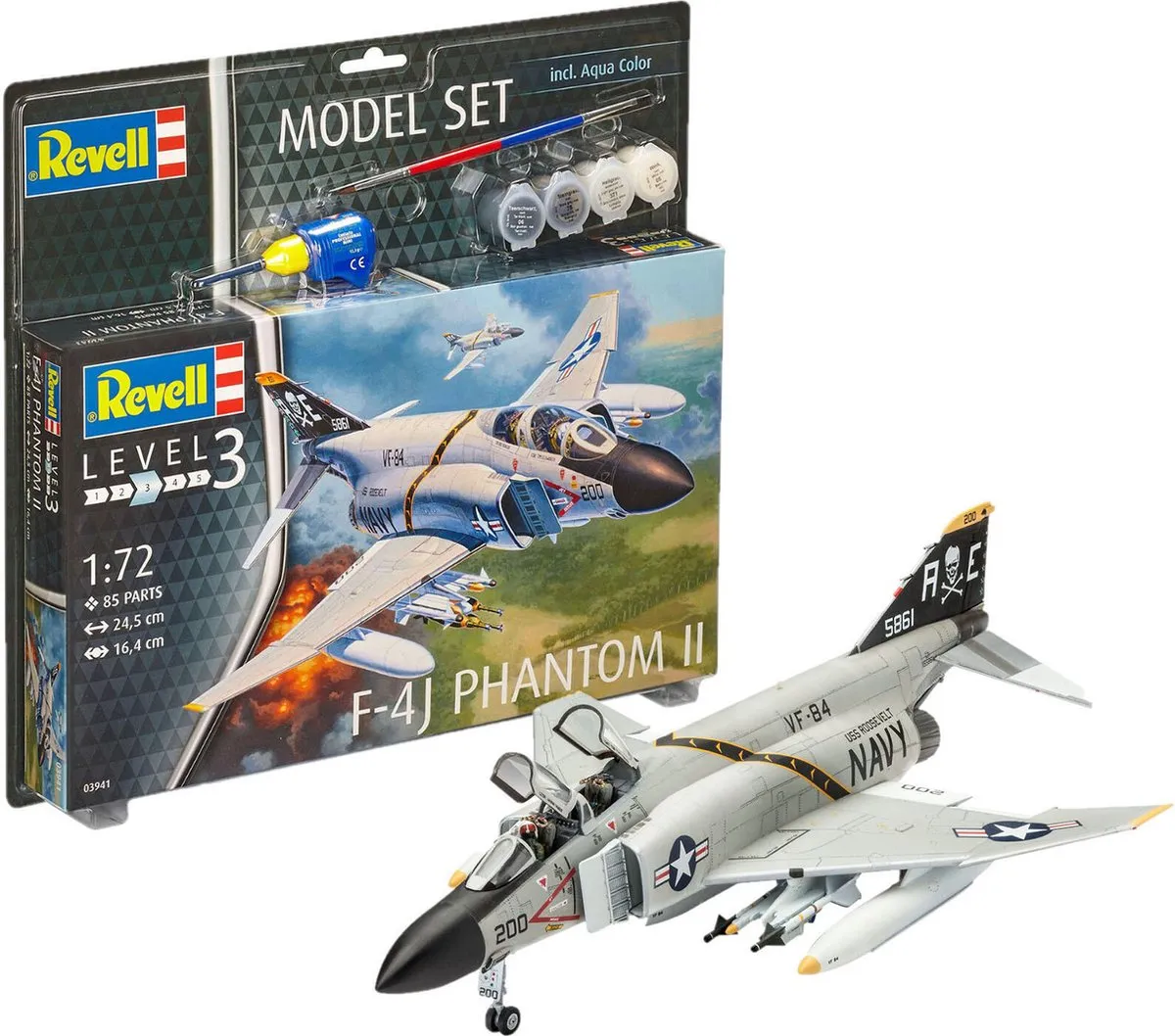 Revell 63941 F-4J Phantom II Modelbouwpakket 1:72