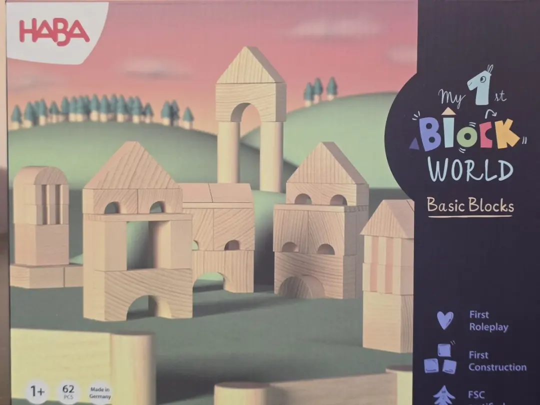Haba My First Block World XXL Bouwstenenset 62-delig