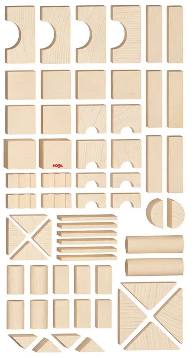 Haba My First Block World XXL Bouwstenenset 62-delig