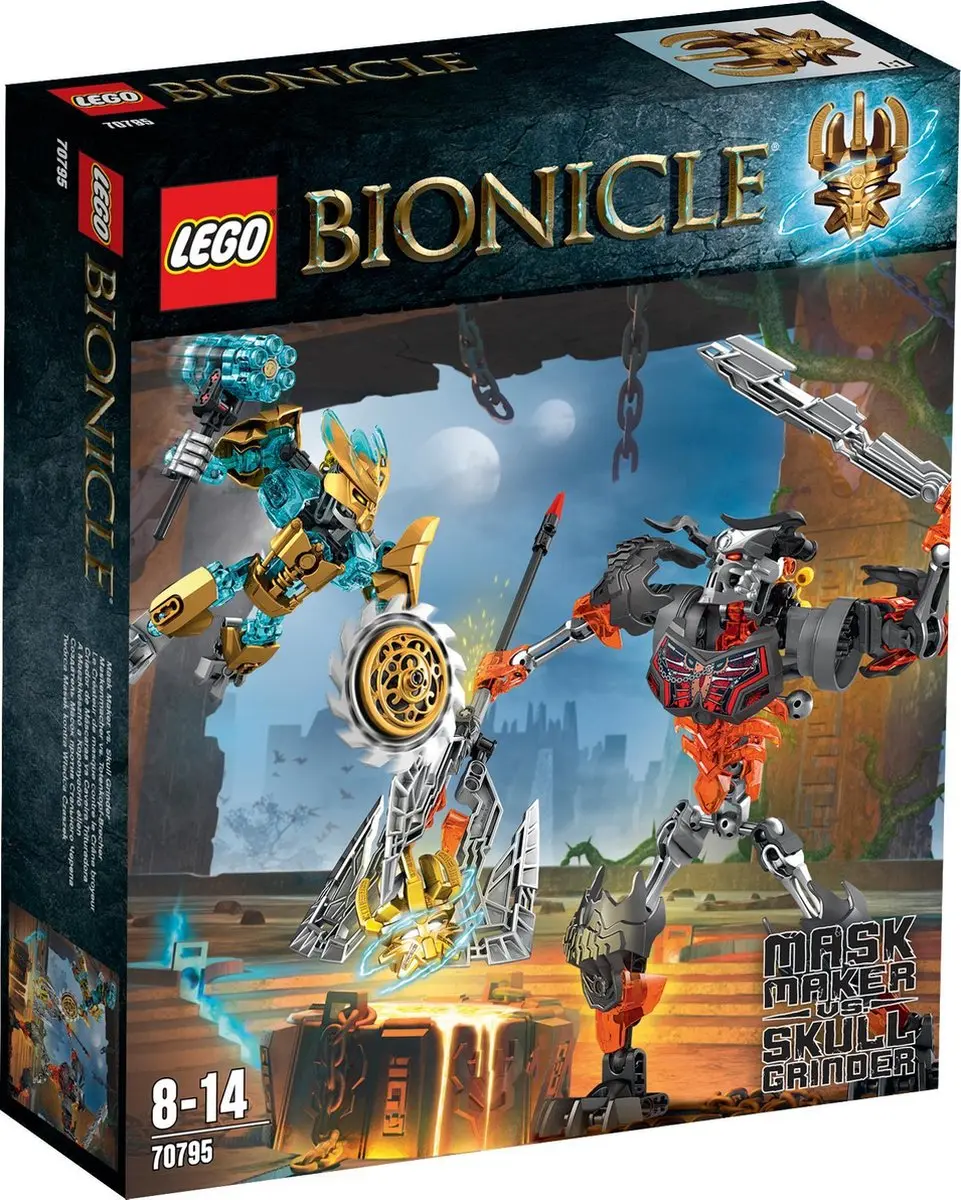 LEGO Maskermaker vs. Schedelmeester