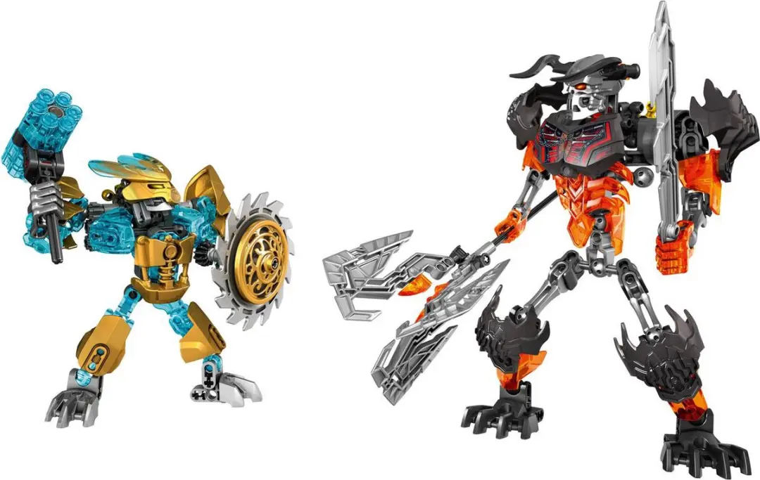 LEGO Maskermaker vs. Schedelmeester - 171 Stukken - Blauw/Goud