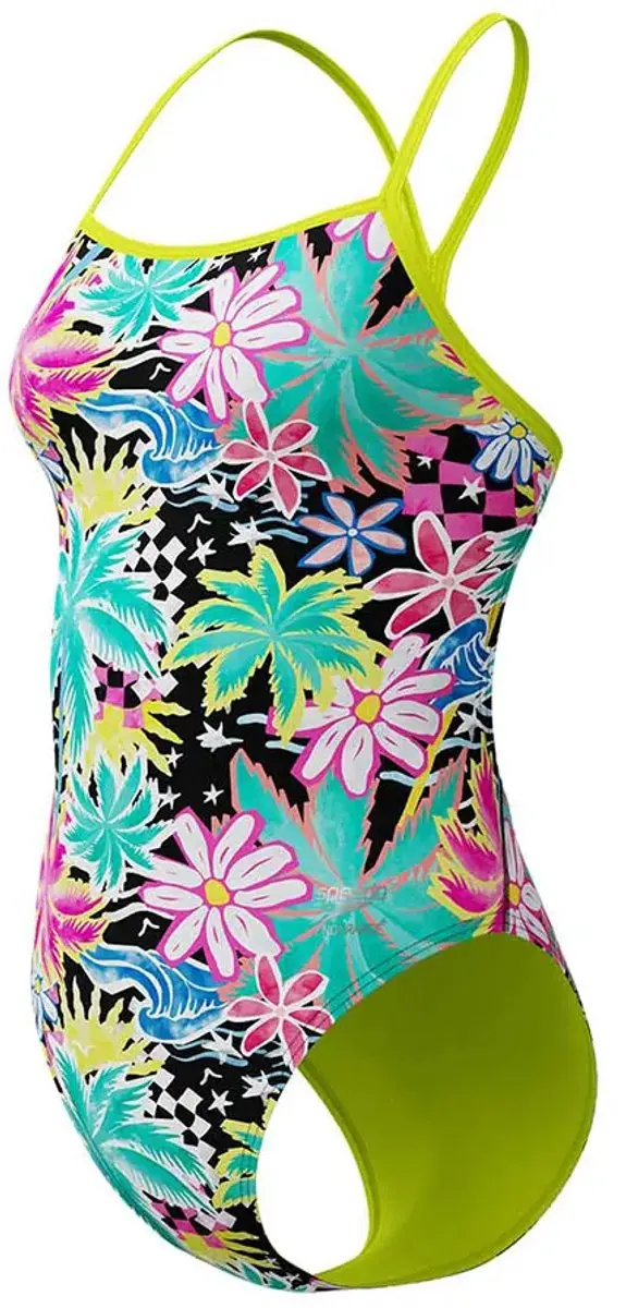 Speedo Fl Printed V-back 2.0 Zwemkleding