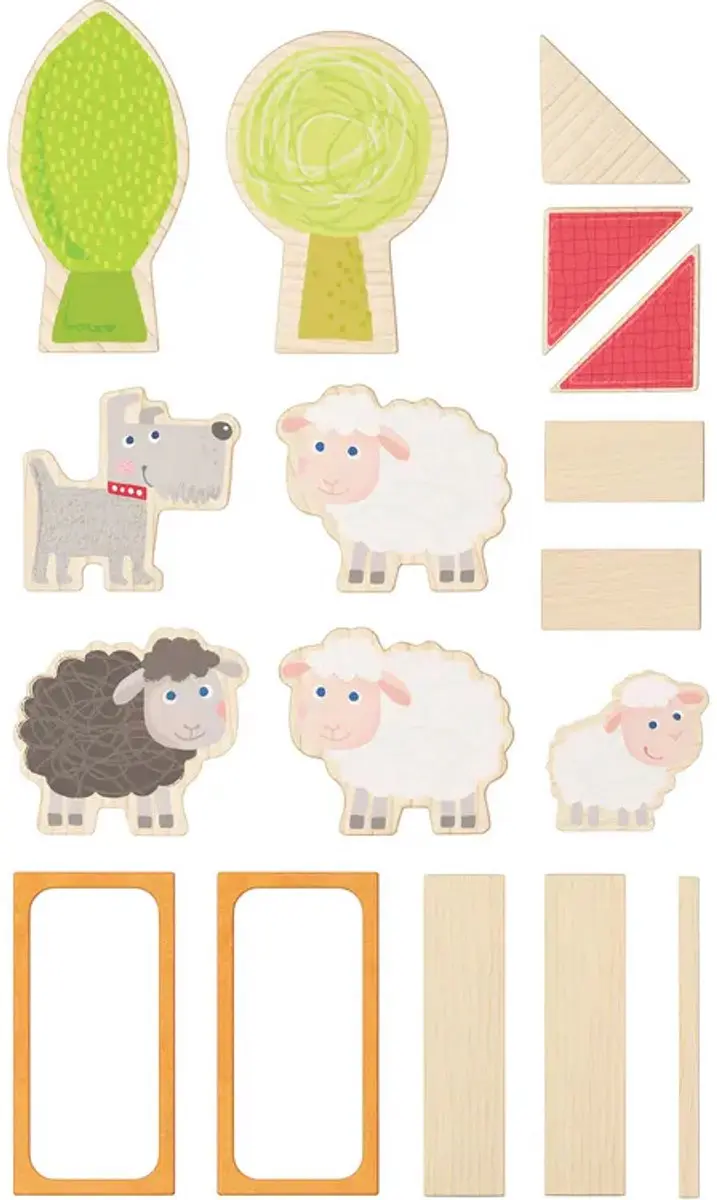 Haba My First Block Tussen de schapen