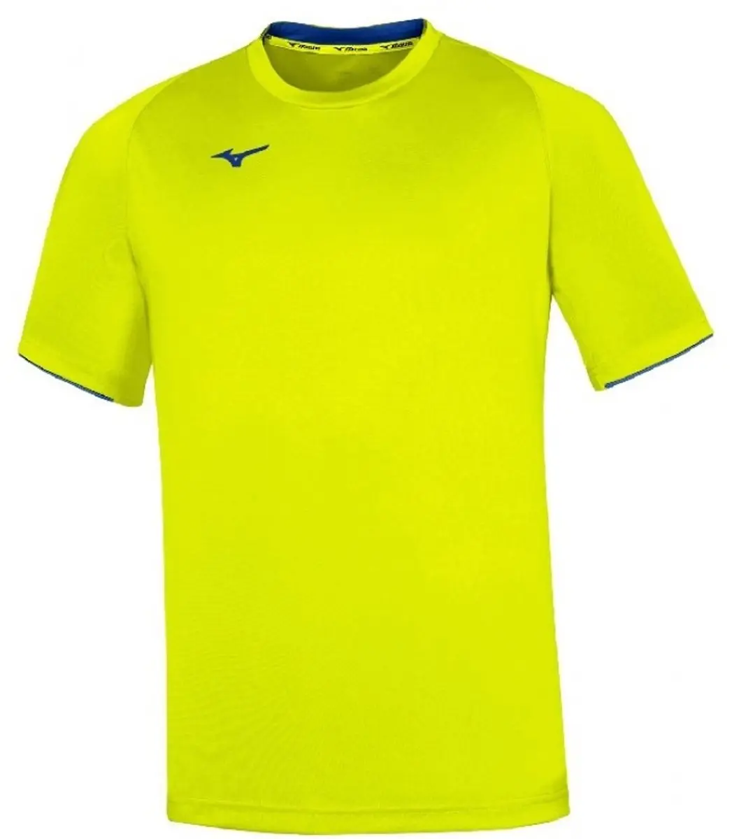 Mizuno Junior T-shirt Amarillo Flúor