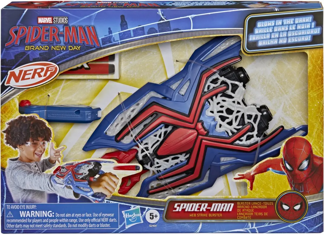 Hasbro Marvel Spider-Man Nerf Web Strike Blaster