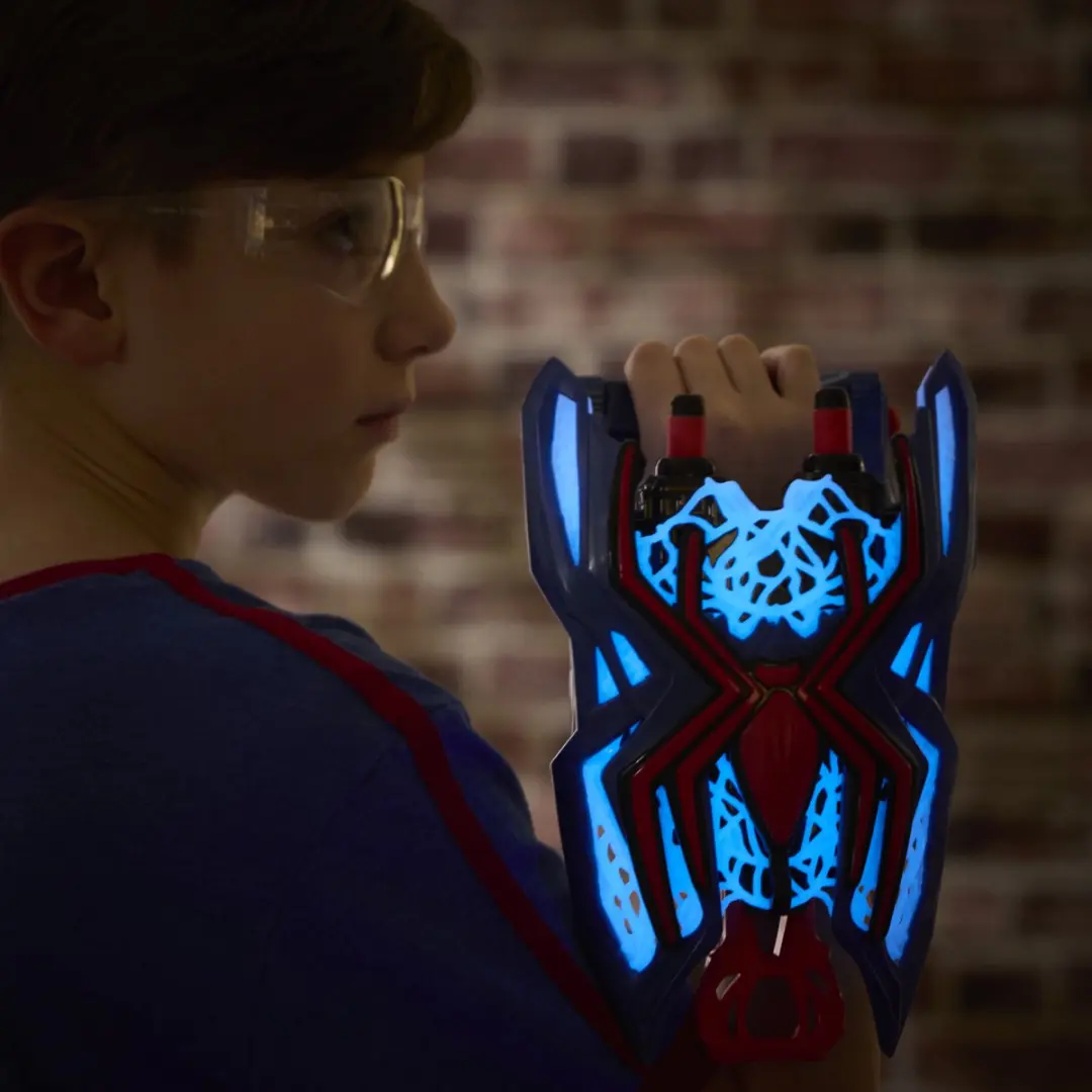 Hasbro Marvel Spider-Man Nerf Web Strike Blaster - 4 Stuks