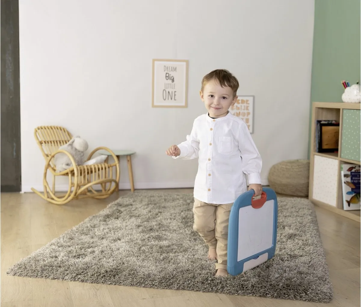 Smoby Reis Tekenbord Multicolor - met stift en kleurplaten