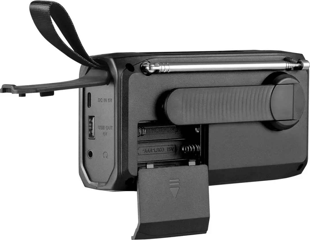 Sandberg Survivor Radio All-in-1 421-17 DAB-radio - Zwart